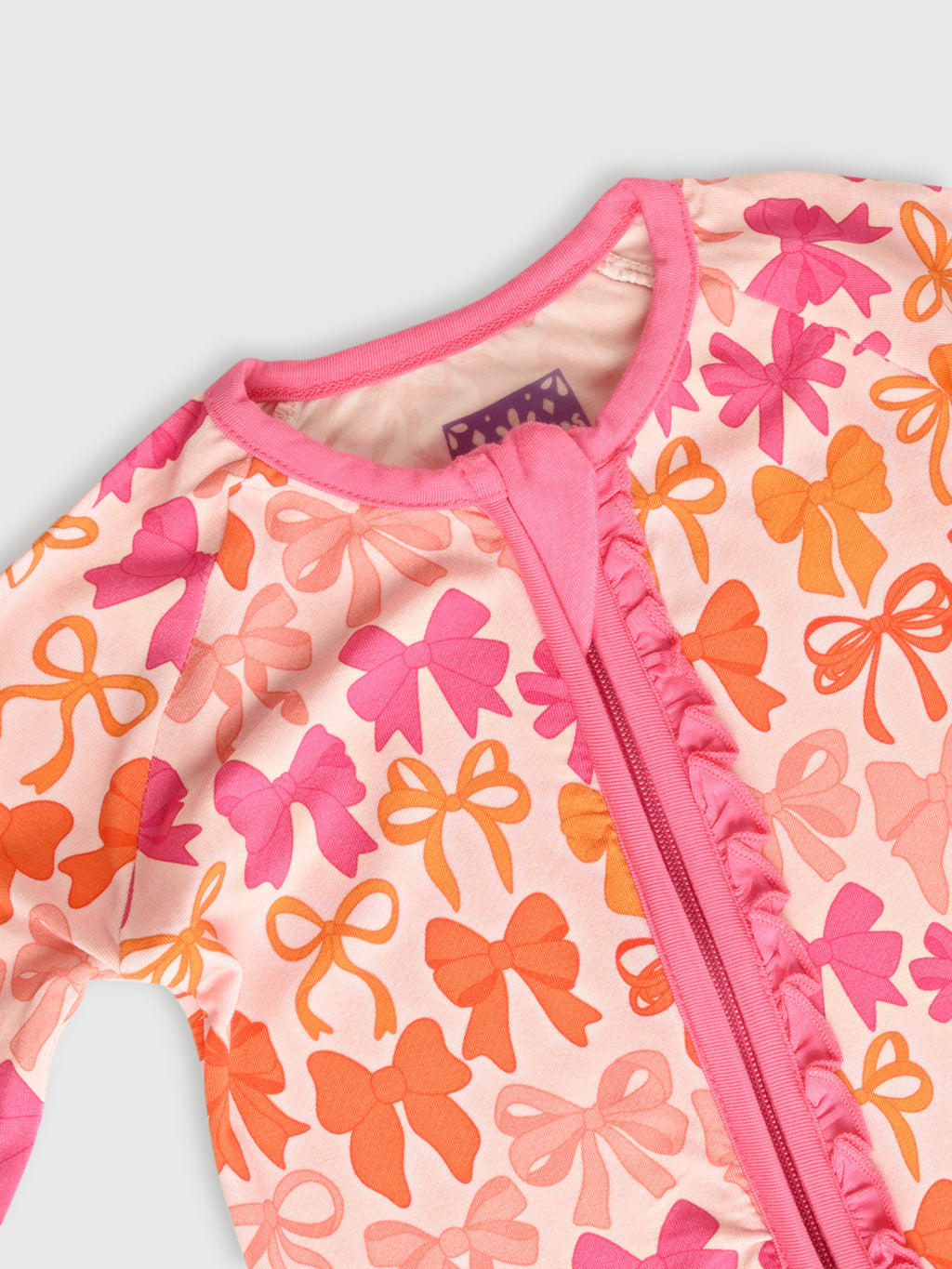 FALL BOWS RUFFLE ROMPERxBOWS-alt1