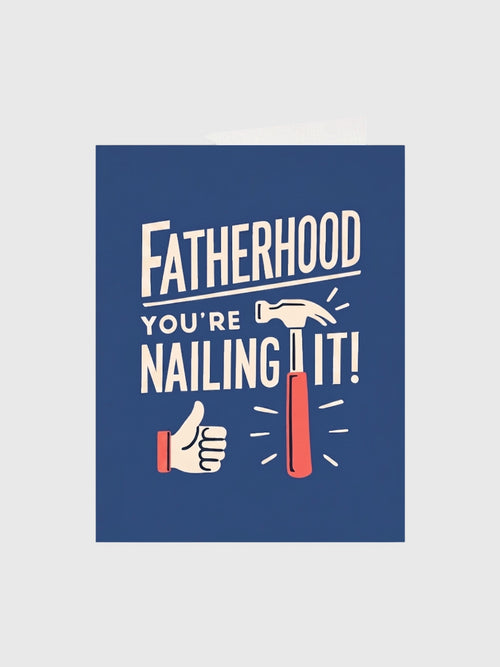 Half Penny Postage Fathers Day Card