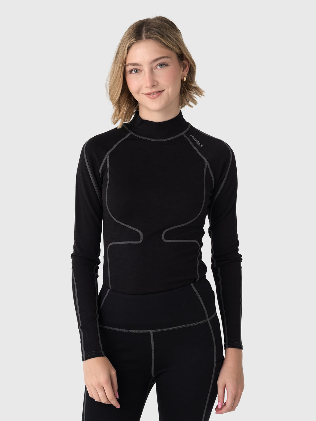 Halfdays Women's Fay Merino Top - Saint Bernard