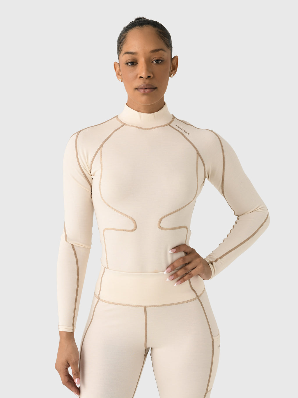 Halfdays Women's Fay Merino Top - Saint Bernard