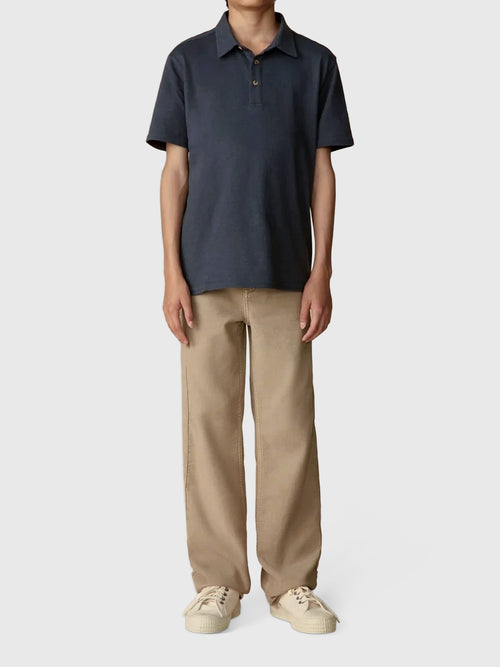 Faherty Brand Boys' Sunwashed T-Shirt Polo - Saint Bernard