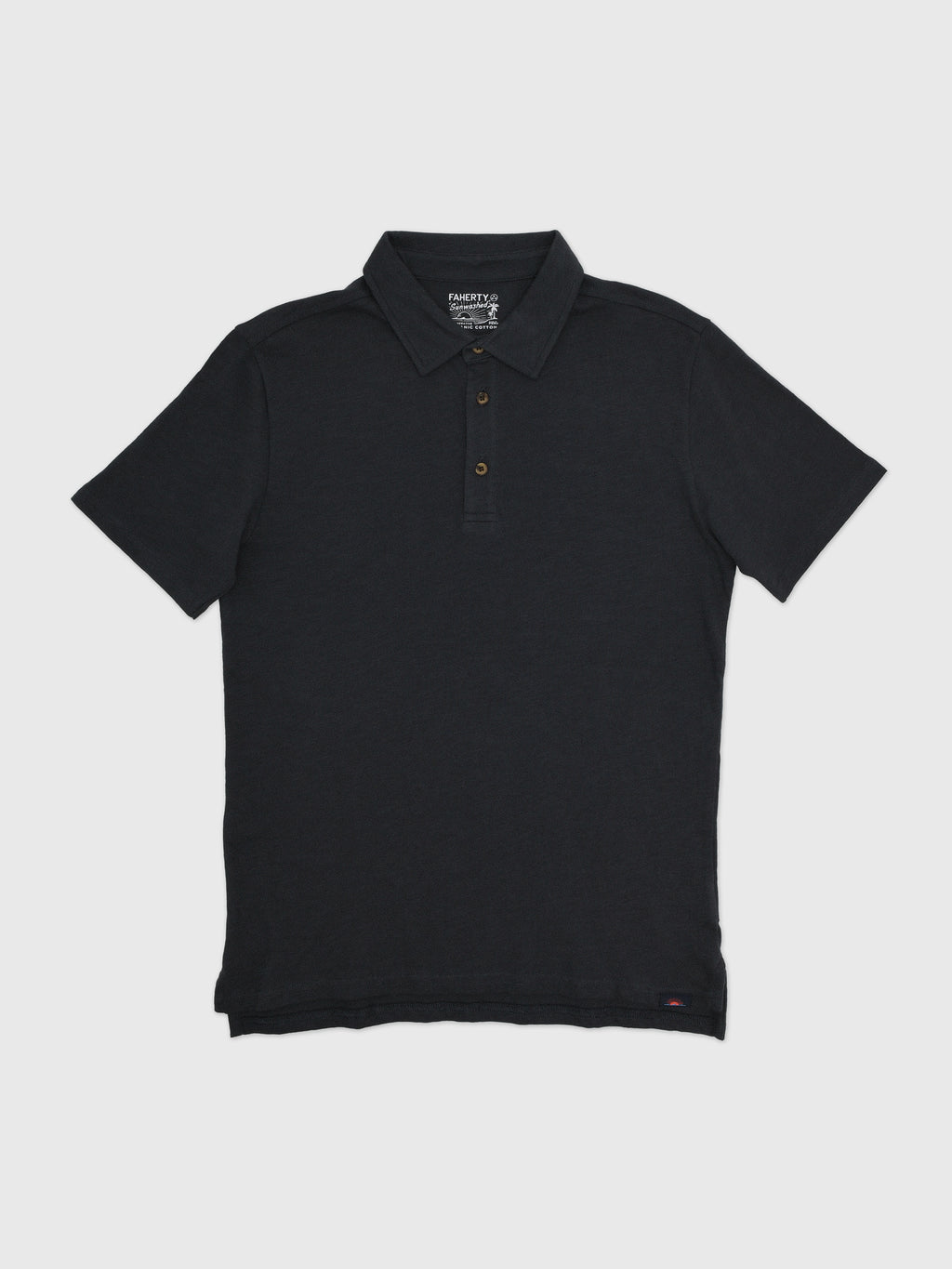 Faherty Brand Boys' Sunwashed T-Shirt Polo - Saint Bernard