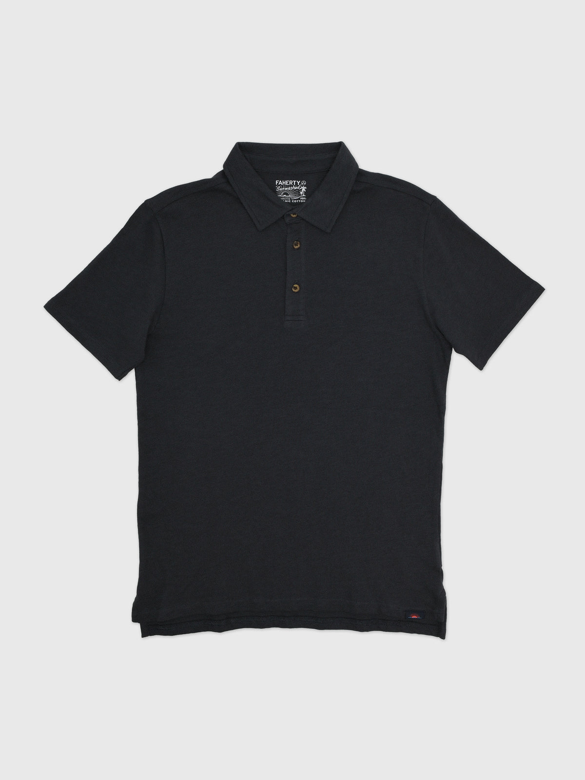 Faherty Brand Boys' Sunwashed T-Shirt Polo - Saint Bernard