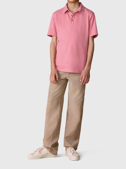 Faherty Brand Boys' Sunwashed T-Shirt Polo - Saint Bernard