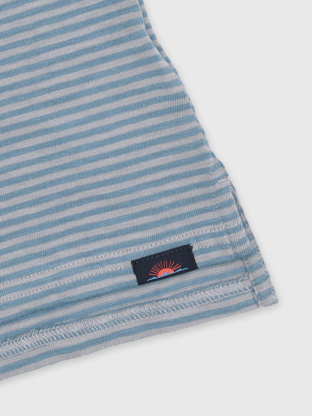 Faherty Brand Boys' Sunwashed Striped T-Shirt Polo - Saint Bernard