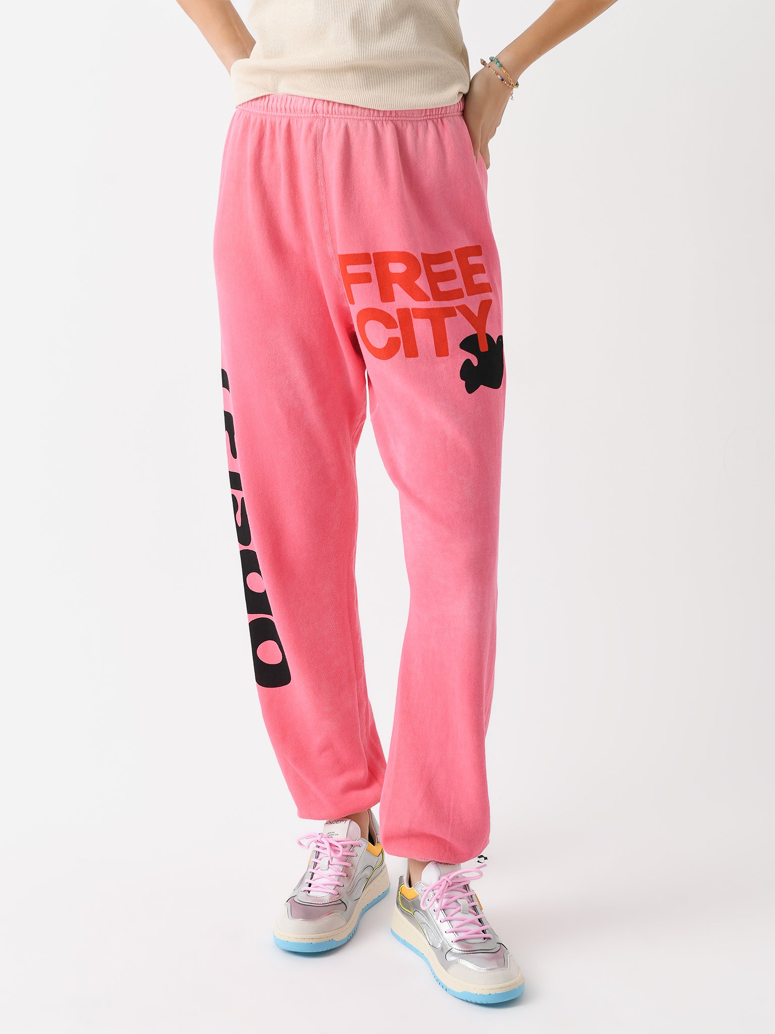FREE CITY Women's Letsgo Freecity OG Supevintage Sweatpant - Saint Bernard