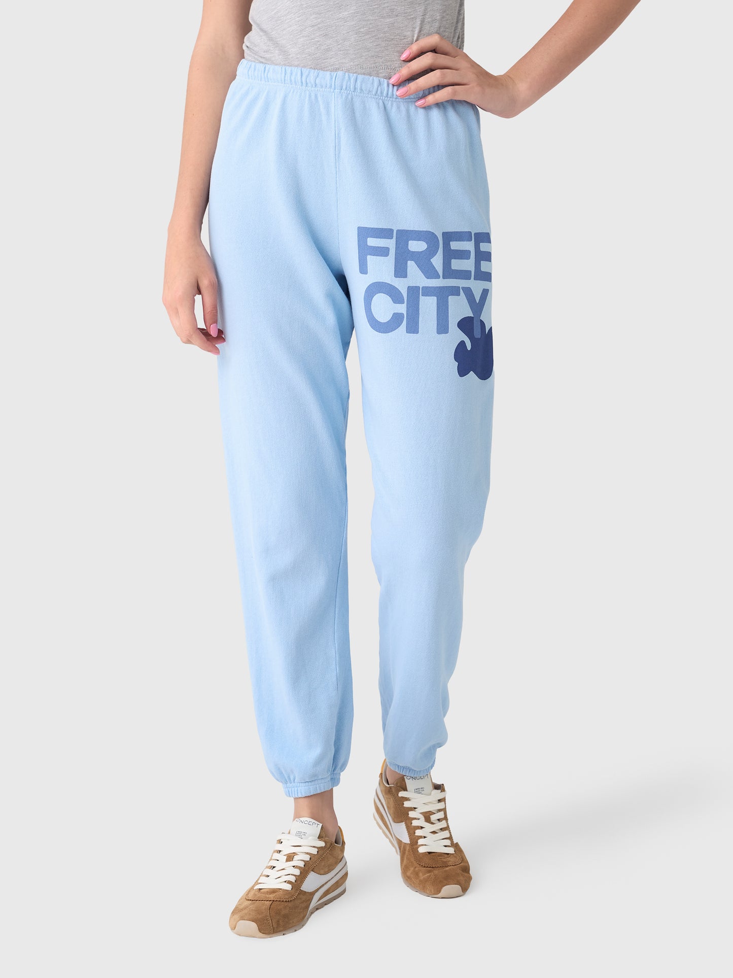 FREE CITY Women's Large Logo Sweatpant