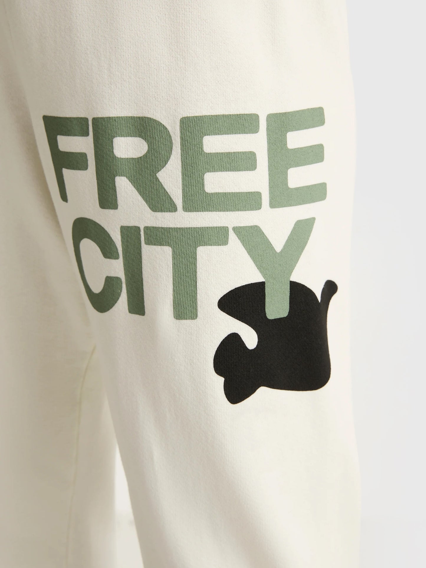 FREE CITY Women's Large Logo Sweatpant - Saint Bernard