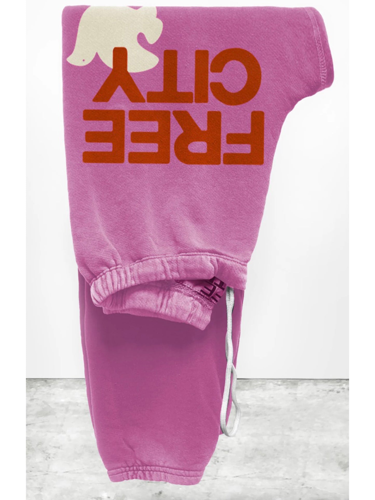 FREE CITY Women's Large Logo Sweatpant - Saint Bernard