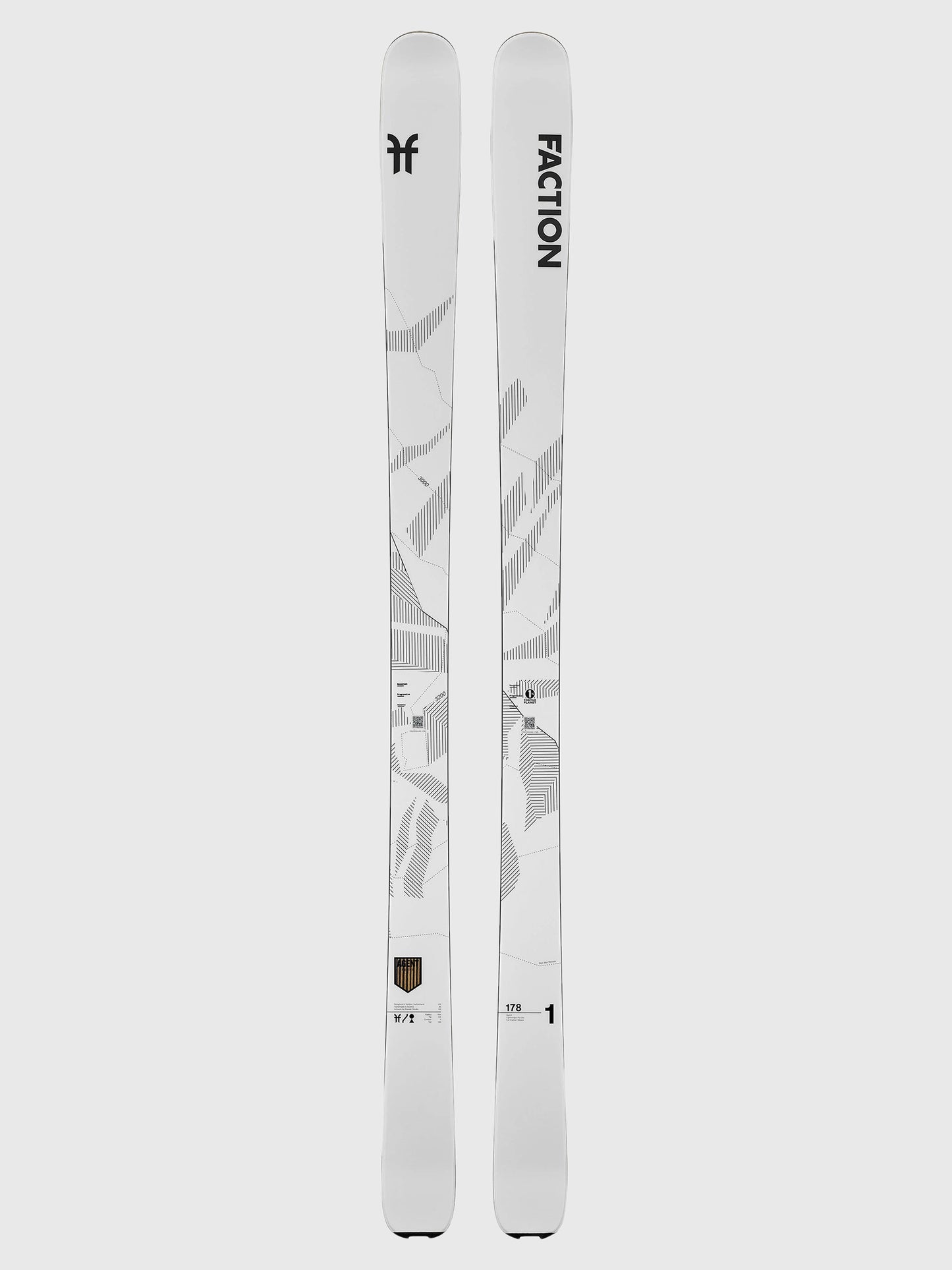 Faction Agent 1 Men's Skis 2025 - Saint Bernard