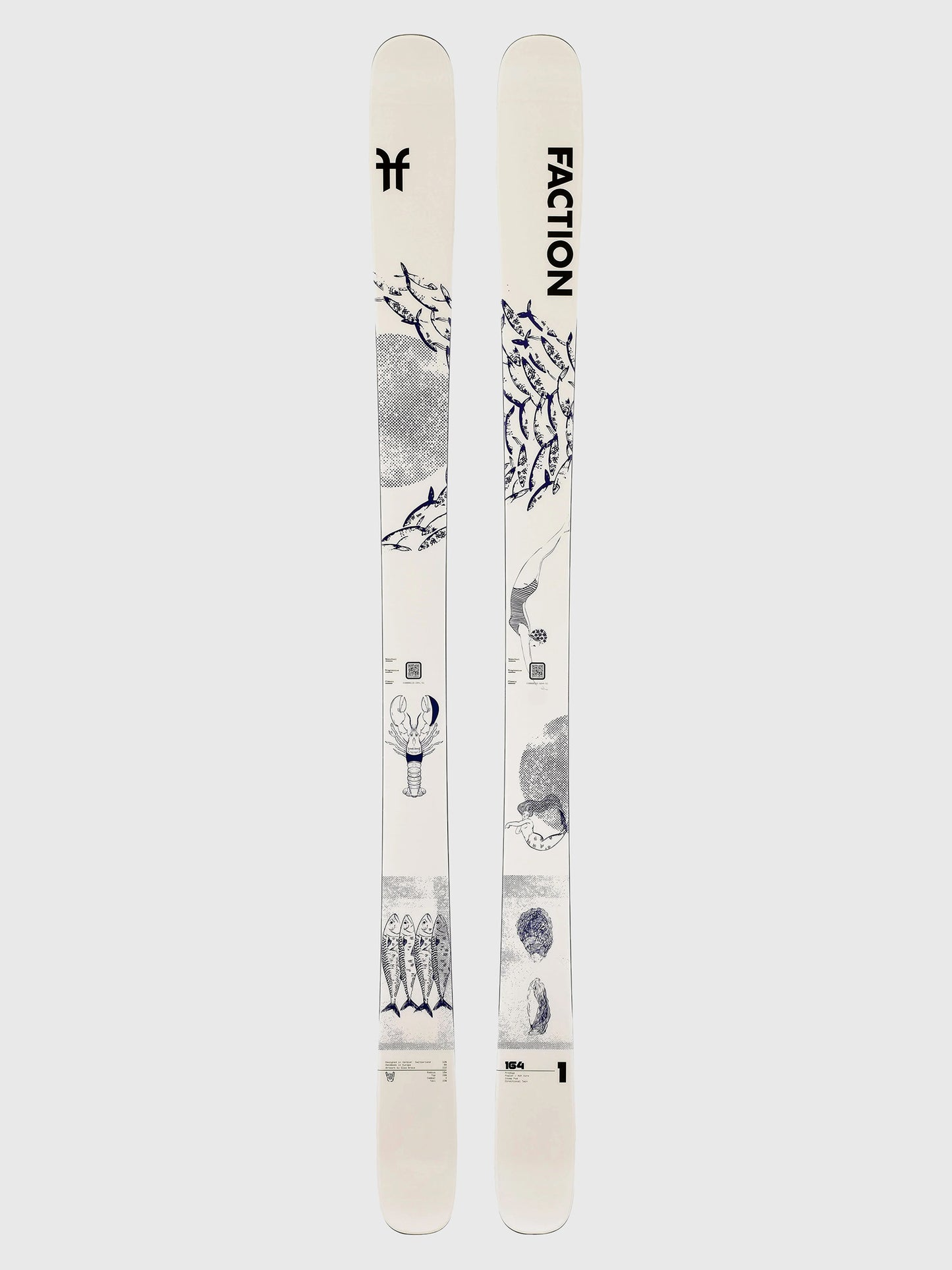 Faction Prodigy 1 Capsule Skis 2025 - Saint Bernard
