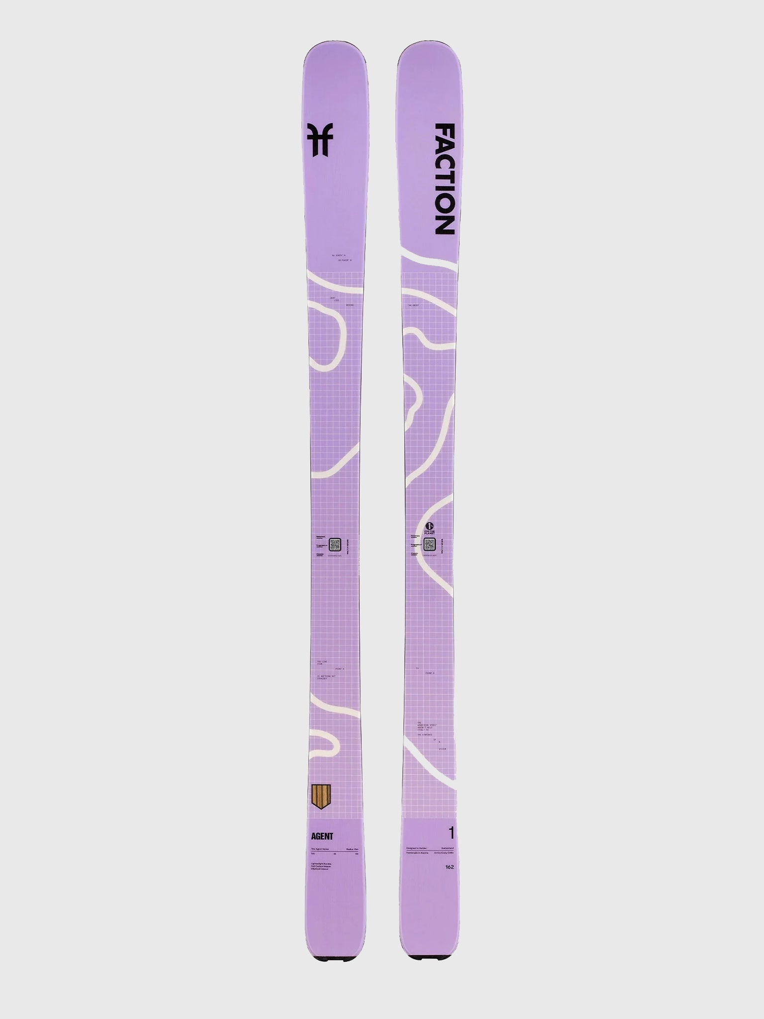 Faction Agent 1 Men's Skis 2026 - Saint Bernard
