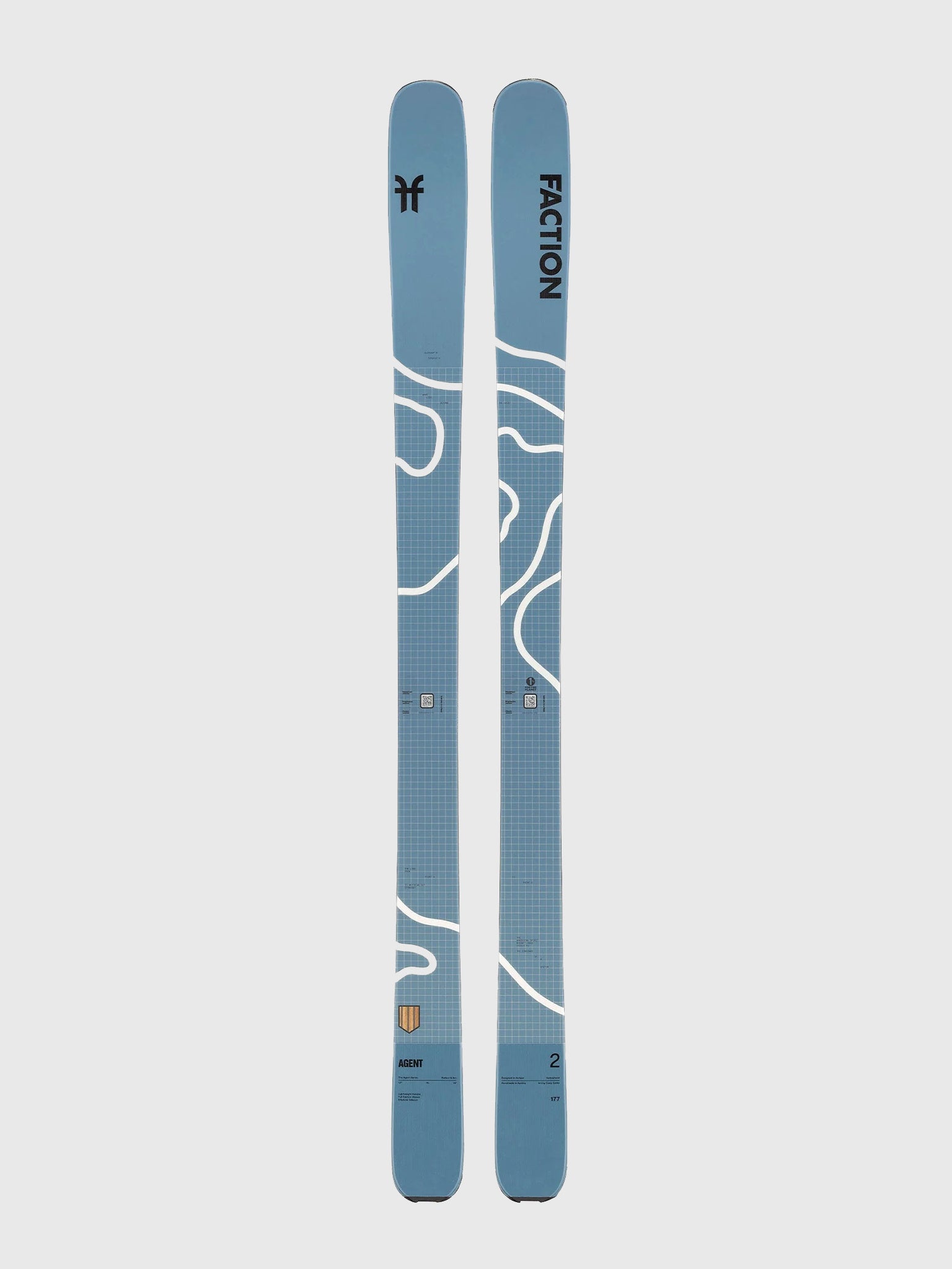 Faction Agent 2 Men's Skis 2026 - Saint Bernard