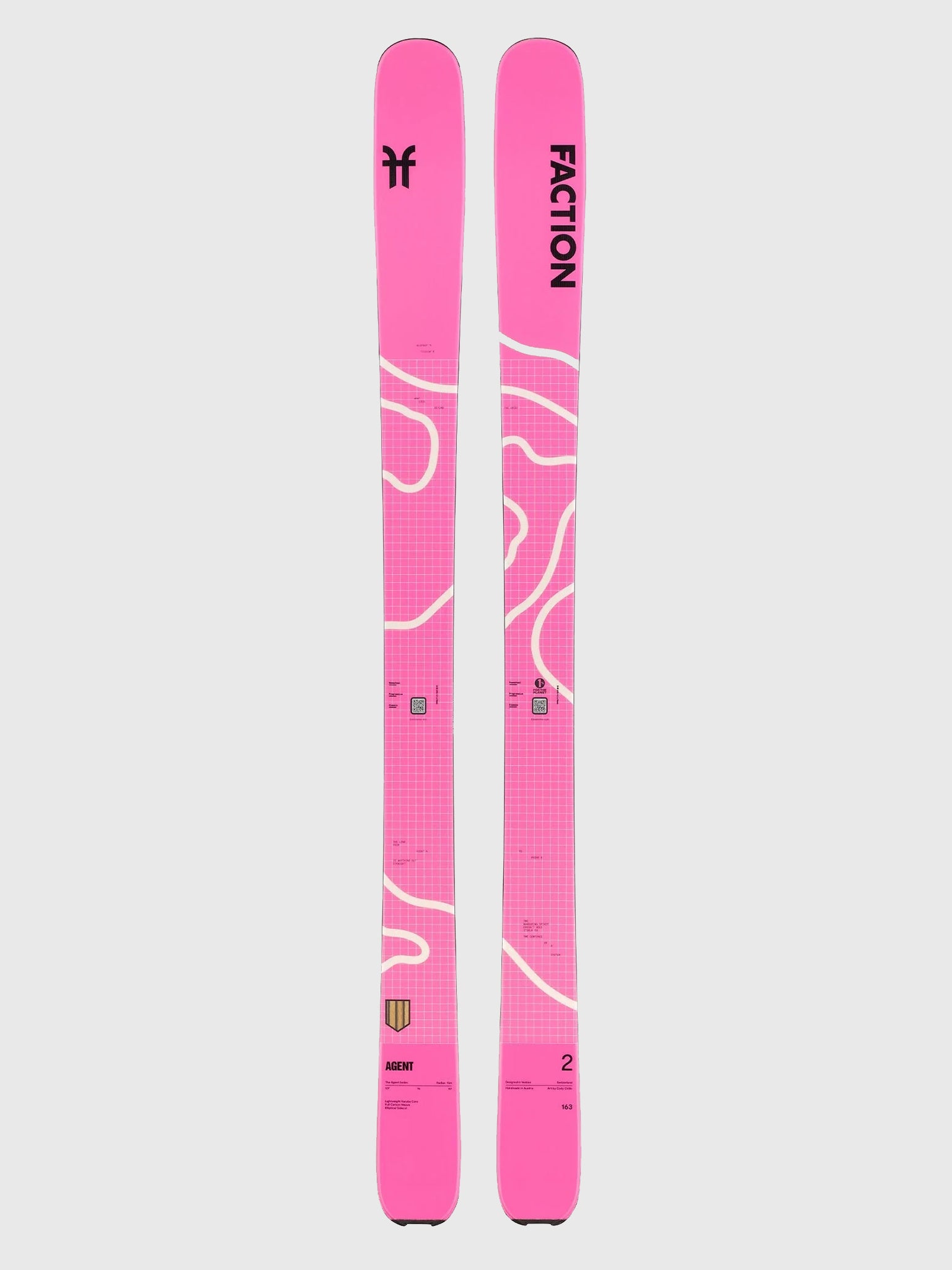 Faction Agent 2 Men's Skis 2026 - Saint Bernard