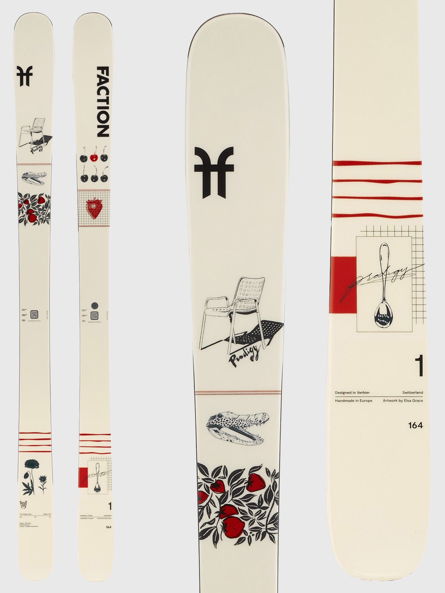 Faction Prodigy 1 Capsule Men's Skis 2026 - Saint Bernard