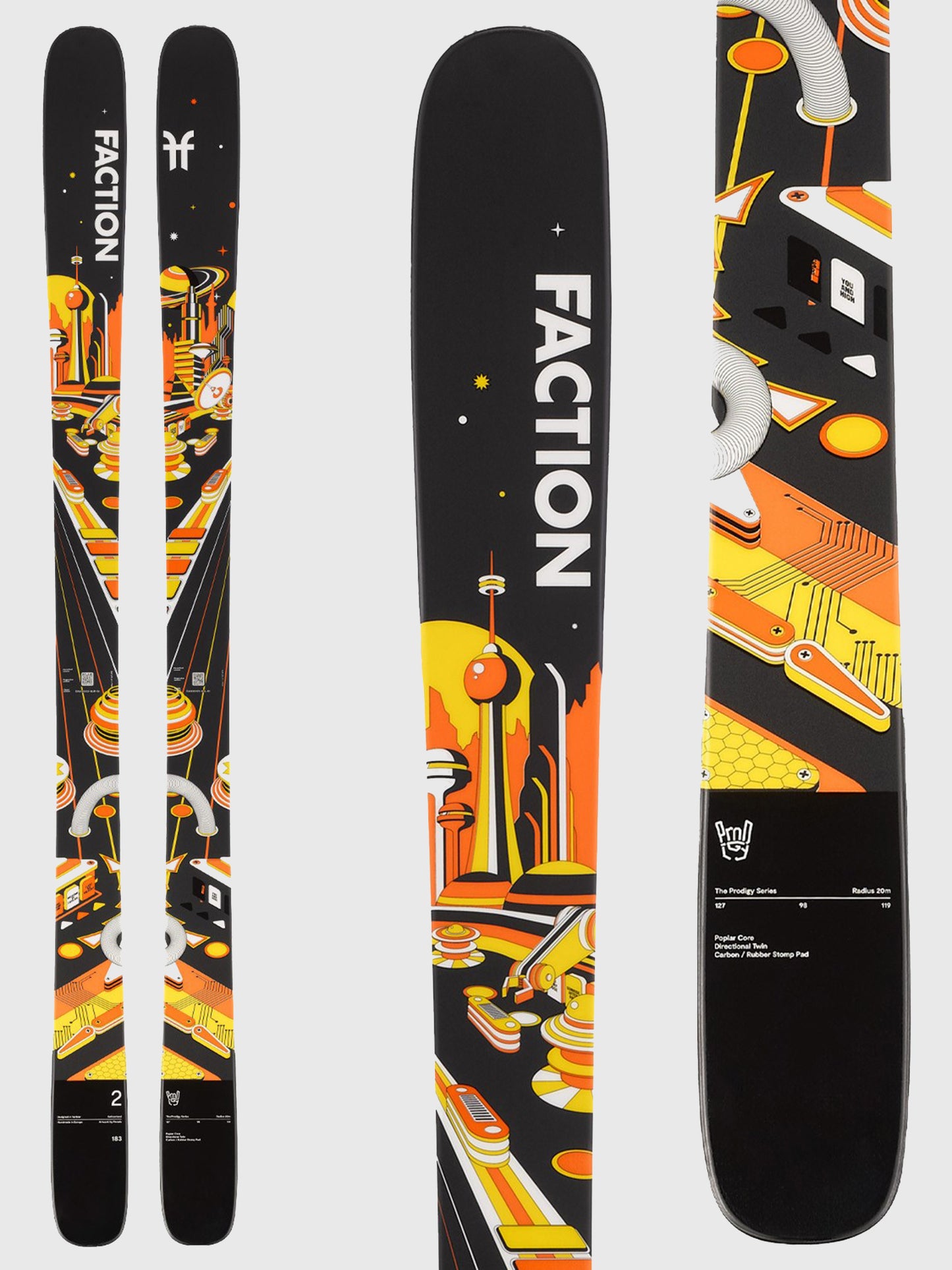 Faction Prodigy 2 Men's Skis 2026 - Saint Bernard