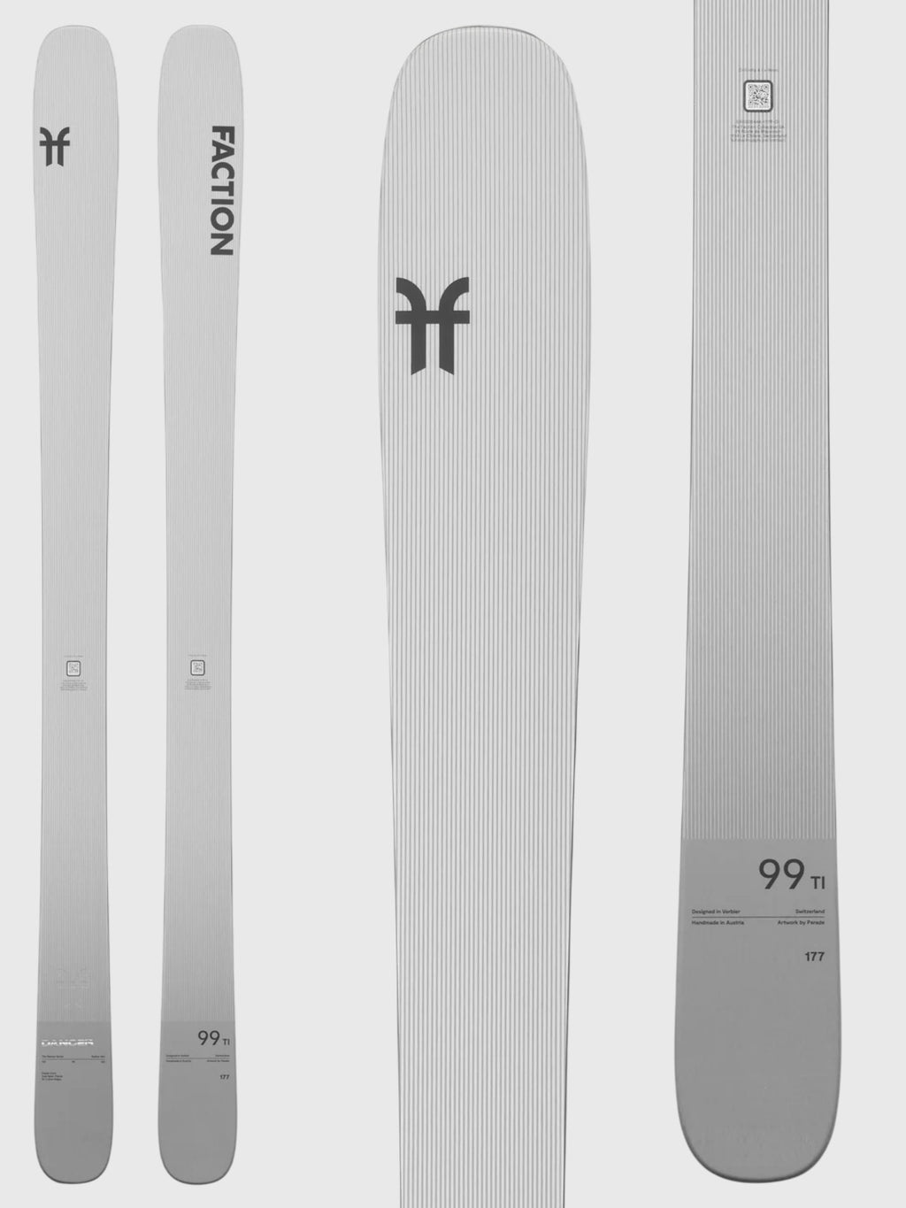 Faction Dancer 99 Ti Skis 2027 - Saint Bernard