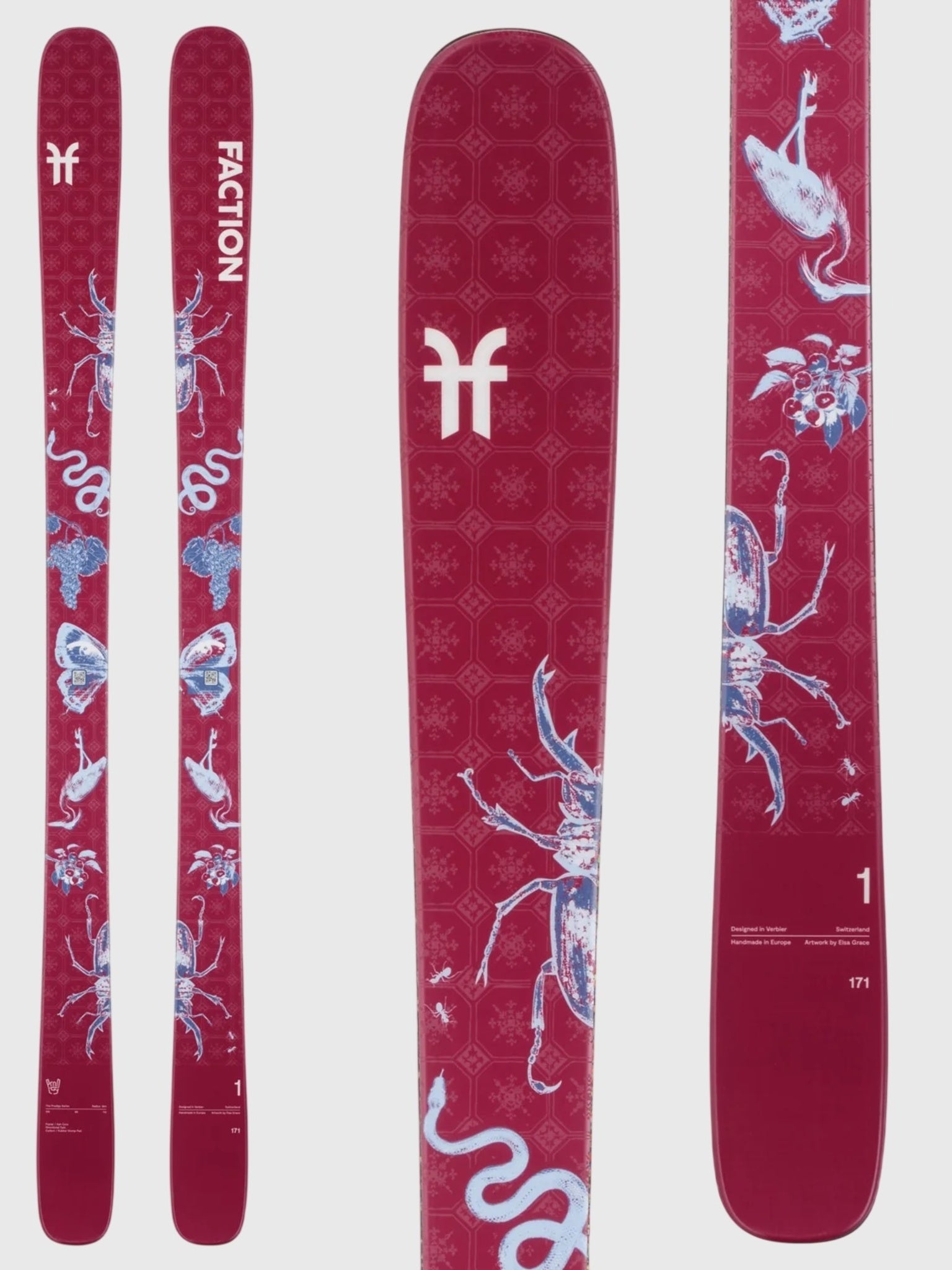 Faction Women's Prodigy 1 Capsule Skis 2027 - Saint Bernard