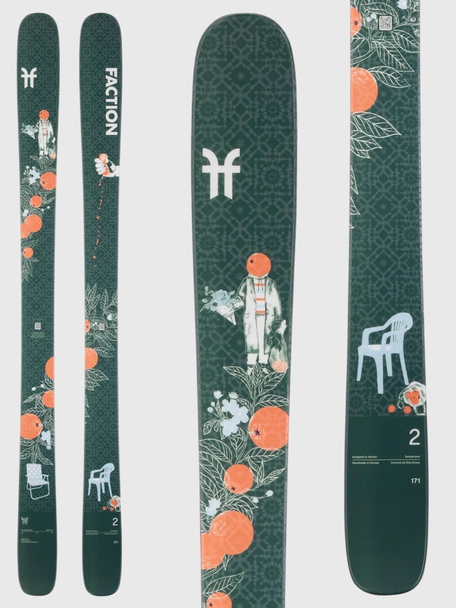 Faction Prodigy 2 Capsule Skis 2027 - Saint Bernard