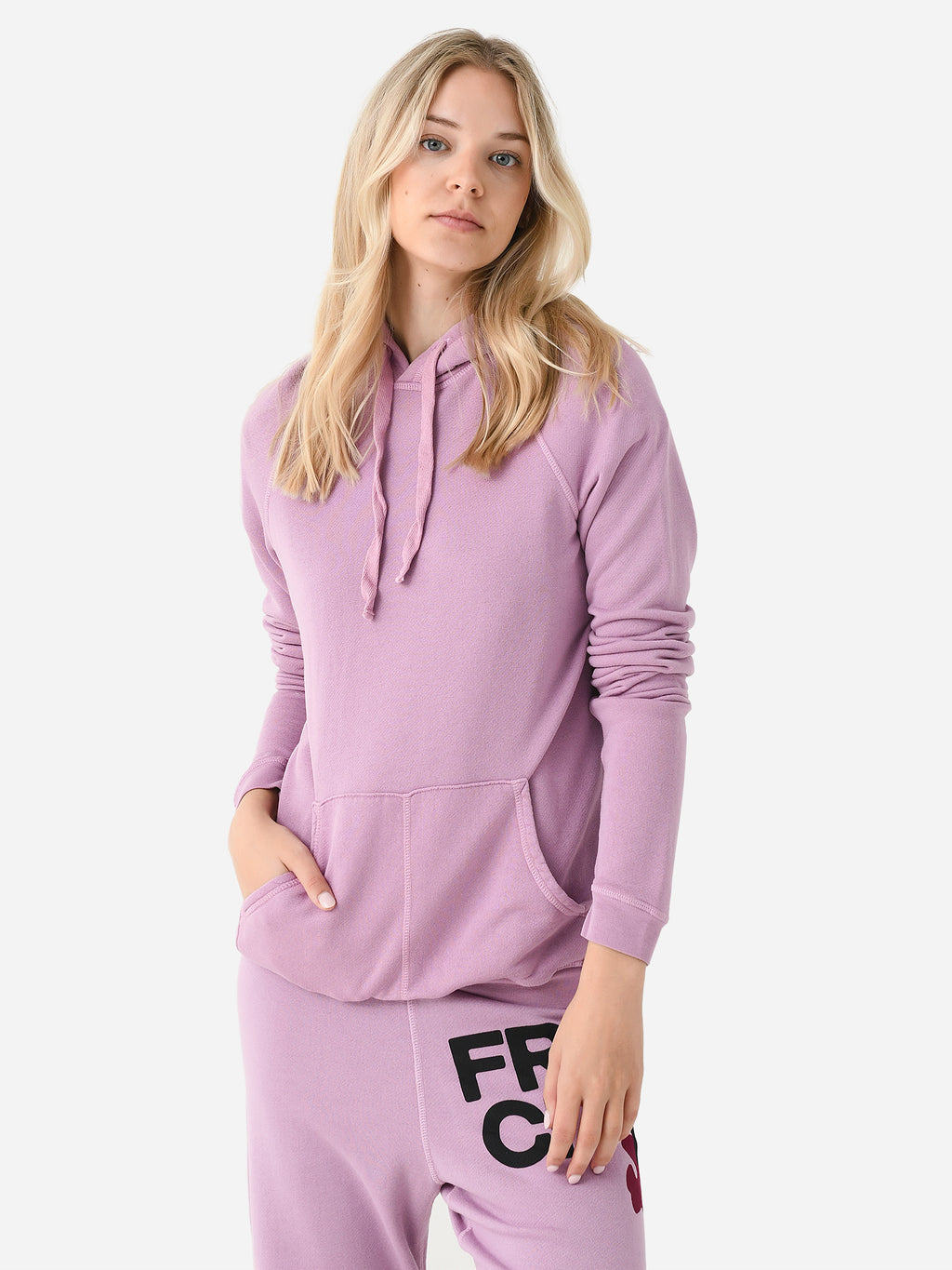 FREE CITY Women's Superfluff Lux Pullover Hoodie - Saint Bernard