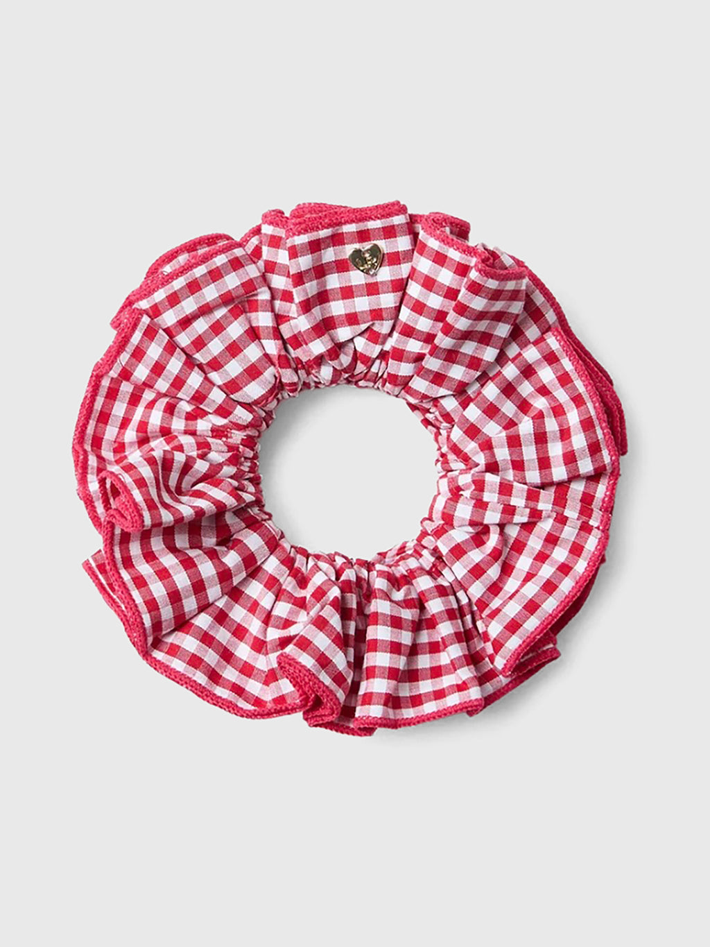 Loeffler Randall Felice Layered Scrunchie - Saint Bernard