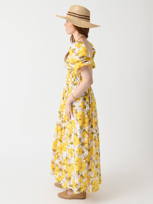 Faithfull The Brand Women's Rosarico Midi Dress