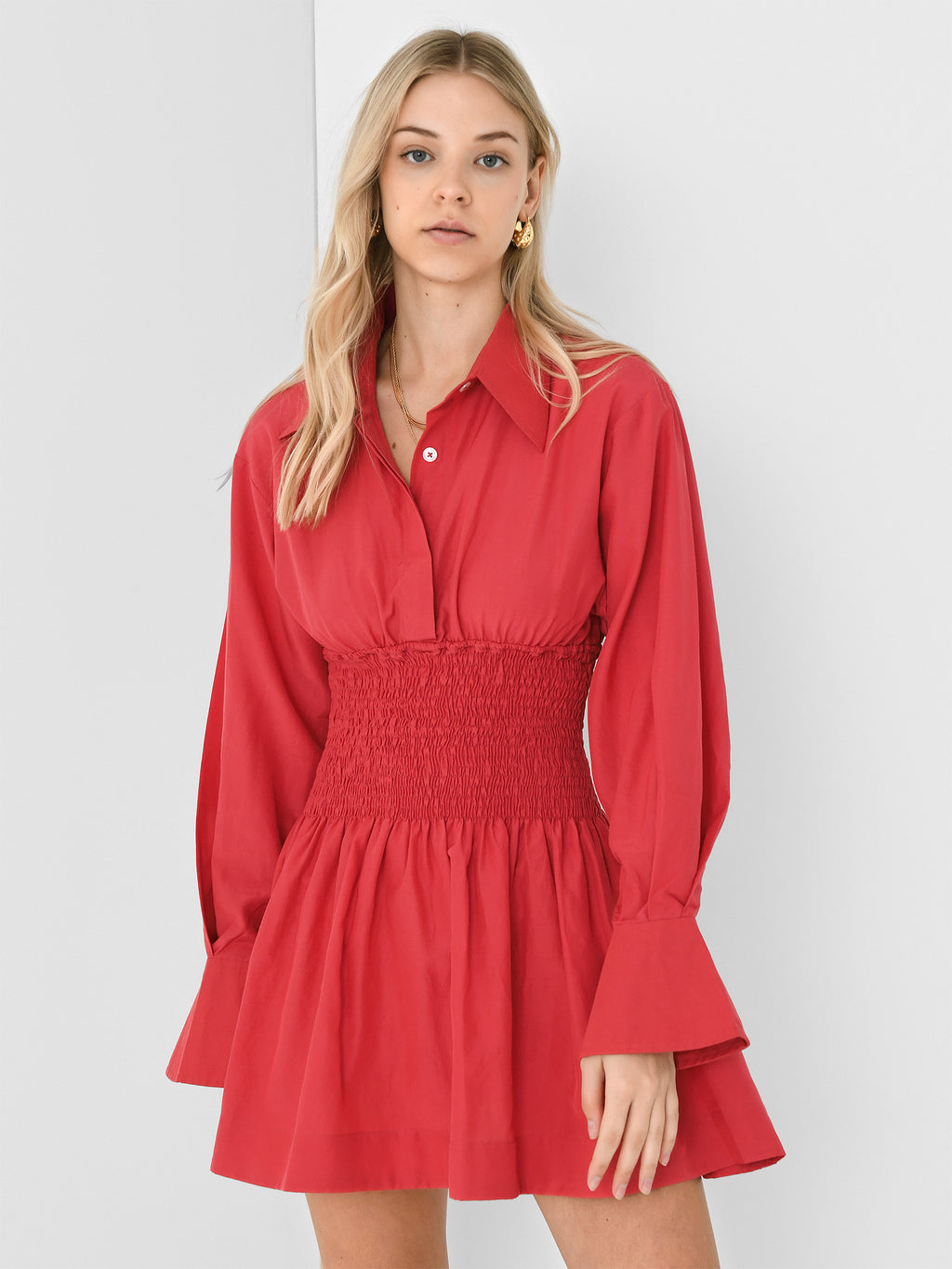 Faithfull The Brand Women's Vitinia Mini Dress - Saint Bernard