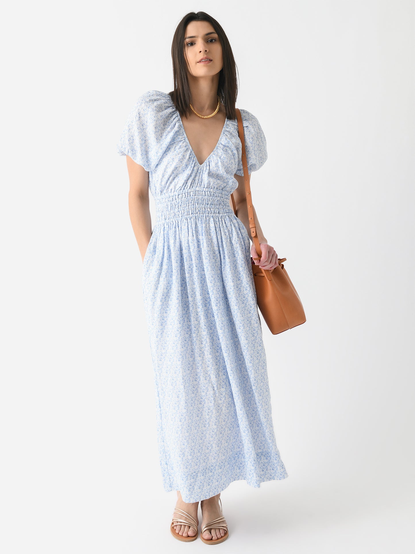Faithfull The Brand Women's Geriba Maxi Dress - Saint Bernard