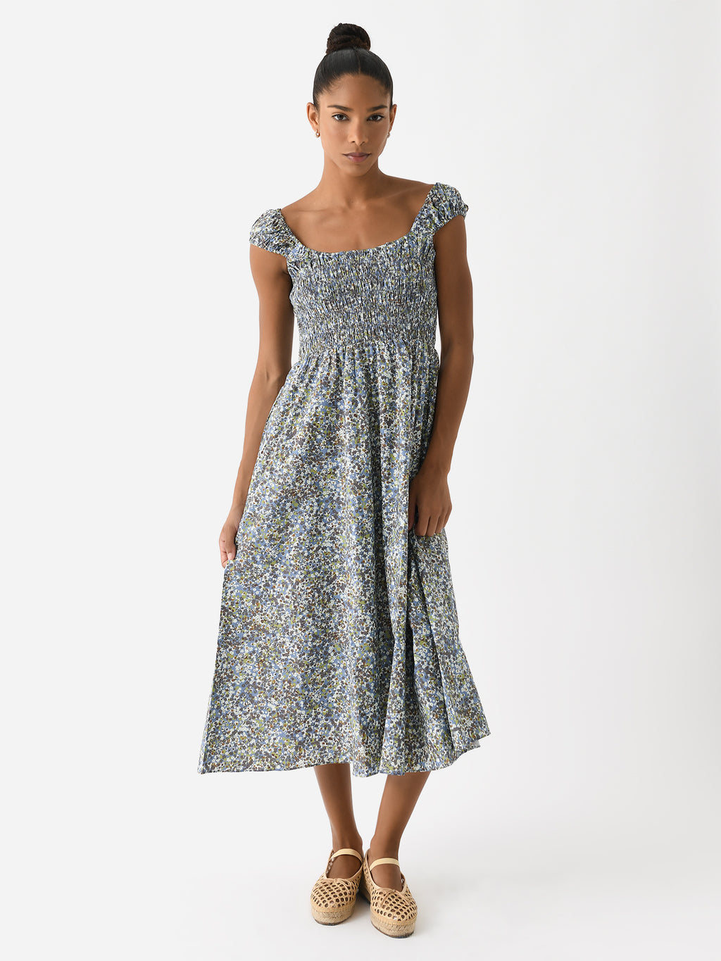 Faithfull The Brand Women's Lene Midi Dress - Saint Bernard