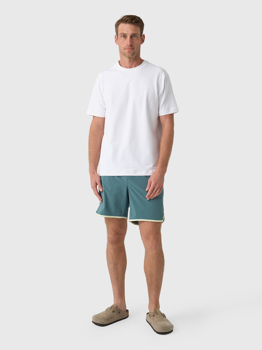 Free Fly Men's Lined Downshore Swim Trunk - Saint Bernard