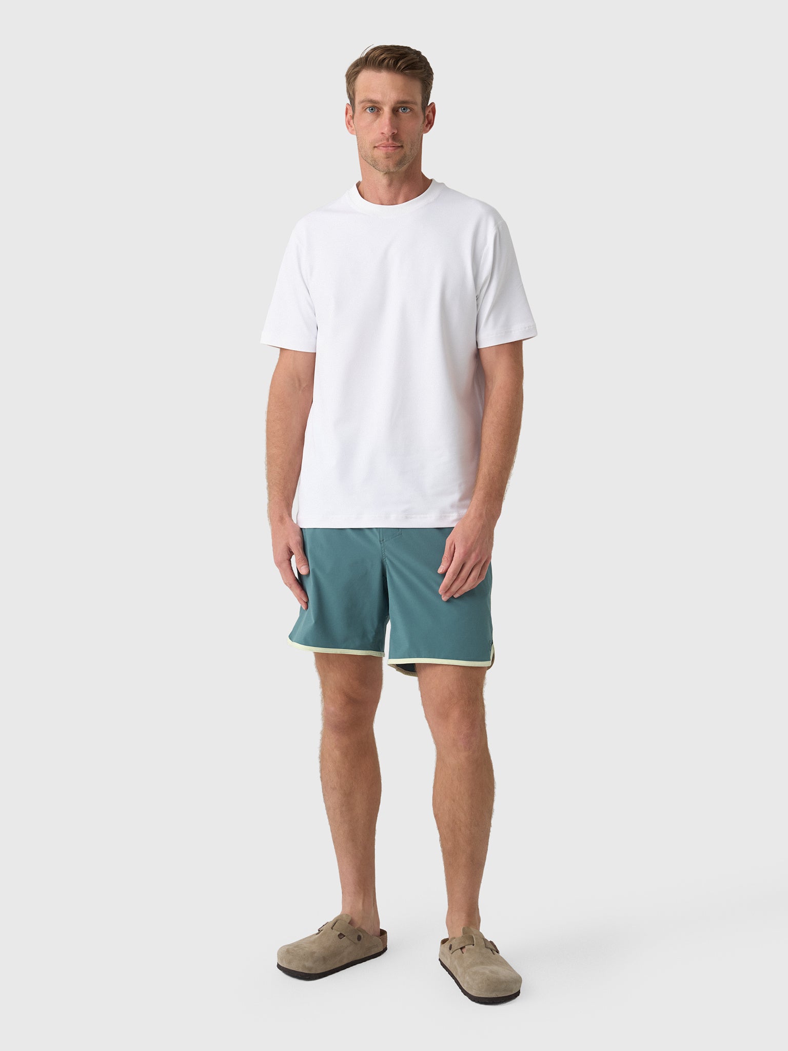 Free Fly Men's Lined Downshore Swim Trunk - Saint Bernard