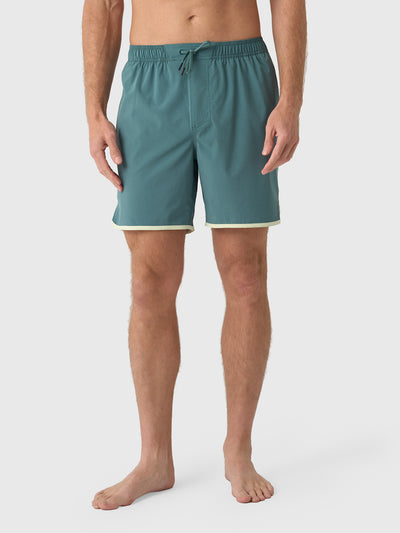 Free Fly Men's Lined Downshore Swim Trunk - Saint Bernard