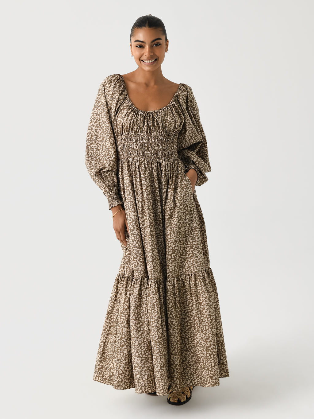 Faithfull The Brand Women's Fleur Maxi Dress - Saint Bernard