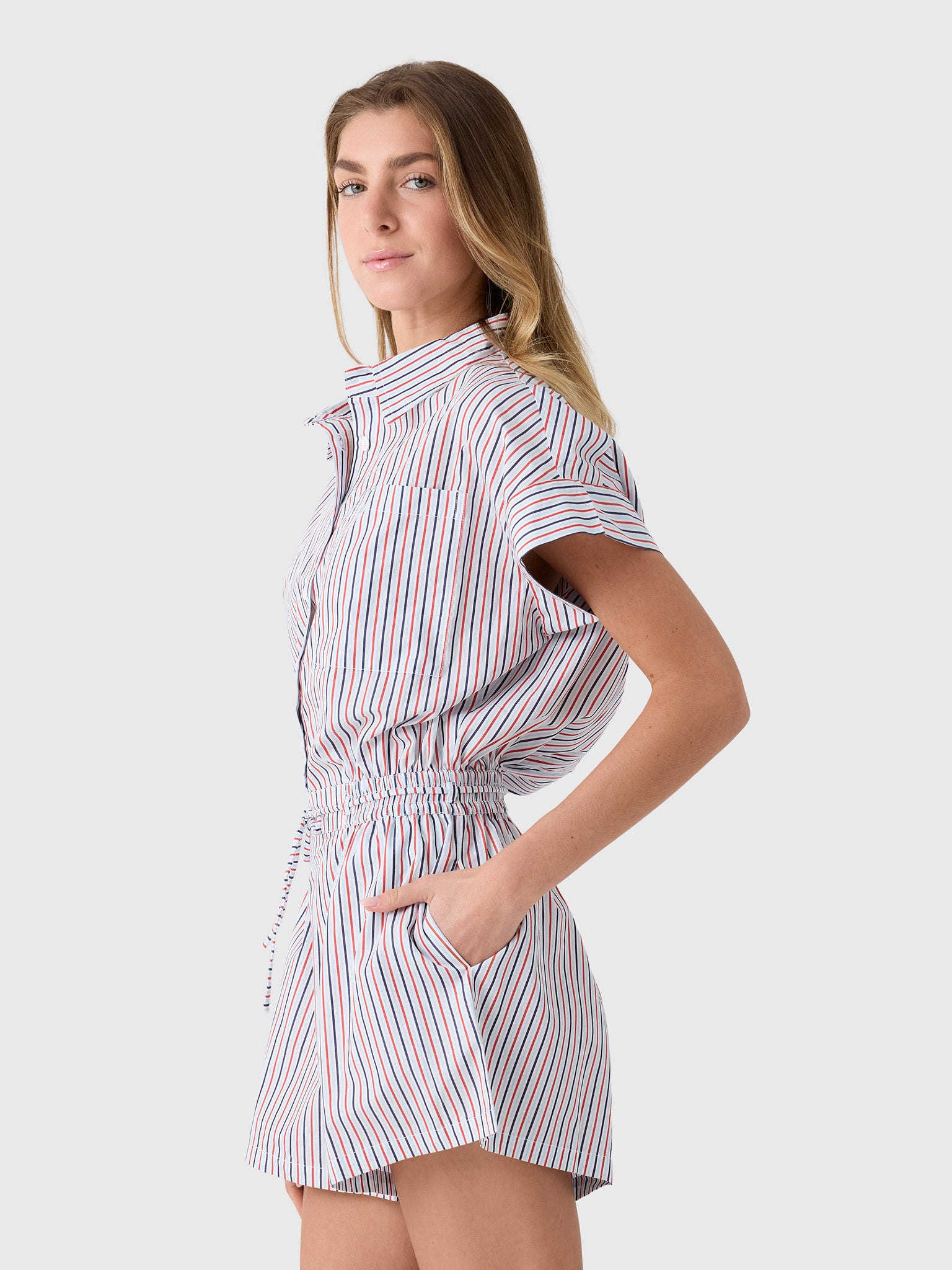 Faithfull The Brand Women's Zion Playsuit - Saint Bernard