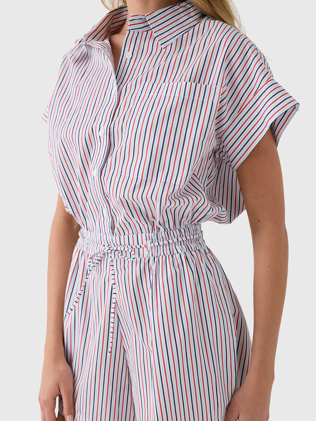 Faithfull The Brand Women's Zion Playsuit - Saint Bernard