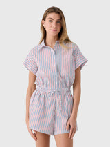 Faithfull The Brand Women's Zion Playsuit - Saint Bernard
