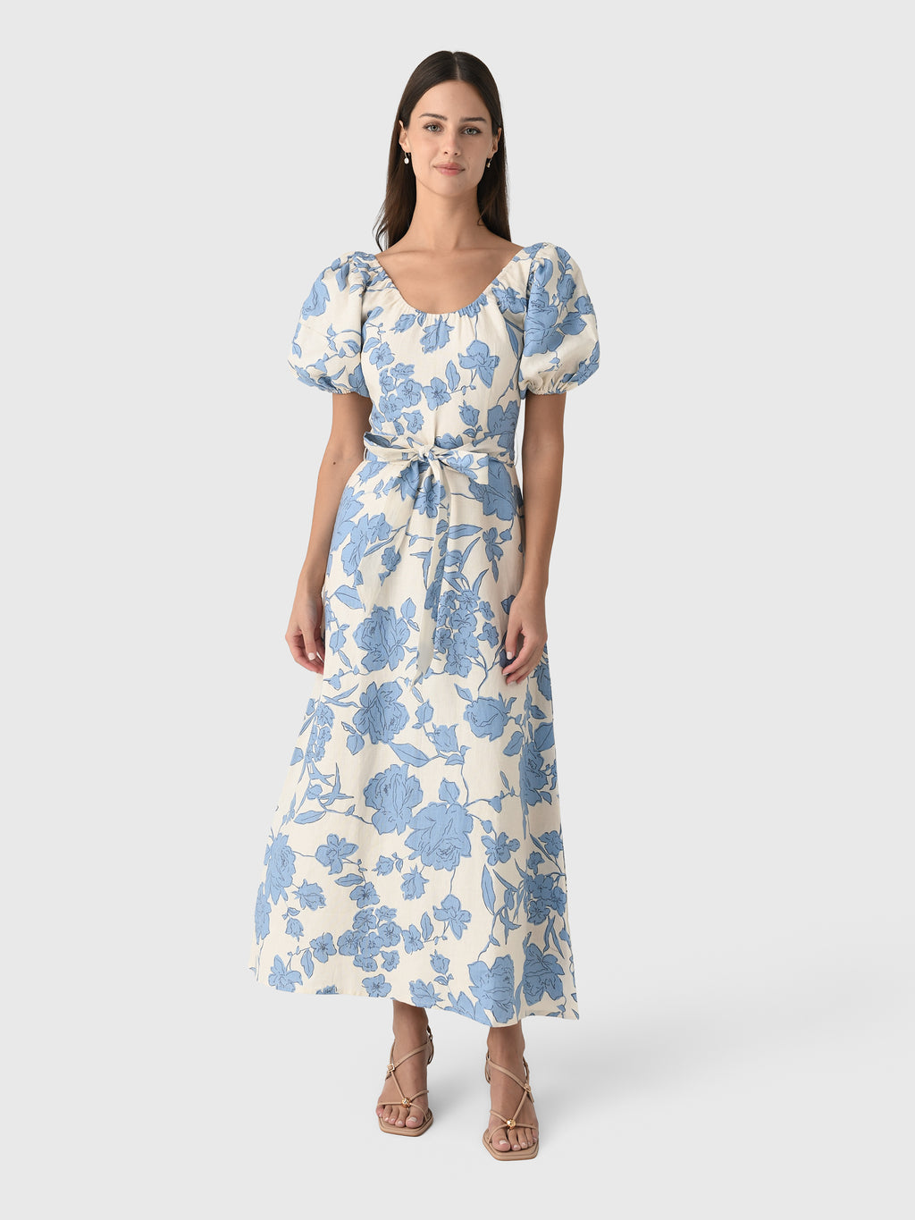 Faithfull The Brand Women's Leiria Midi Dress - Saint Bernard