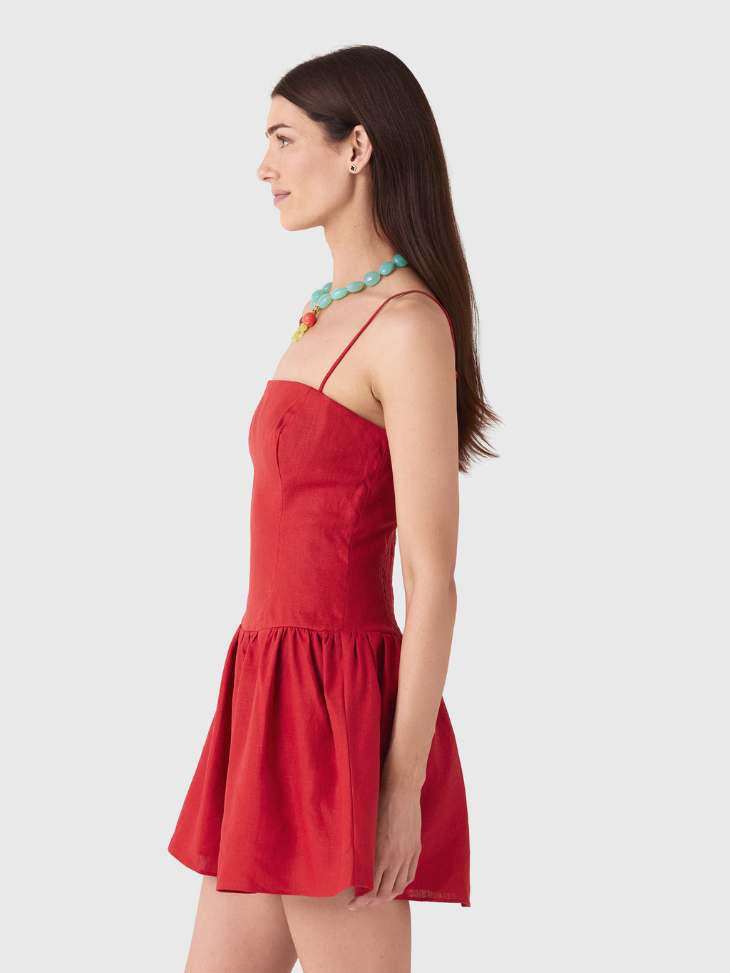 Faithfull The Brand Women's Uma Mini Dress - Saint Bernard