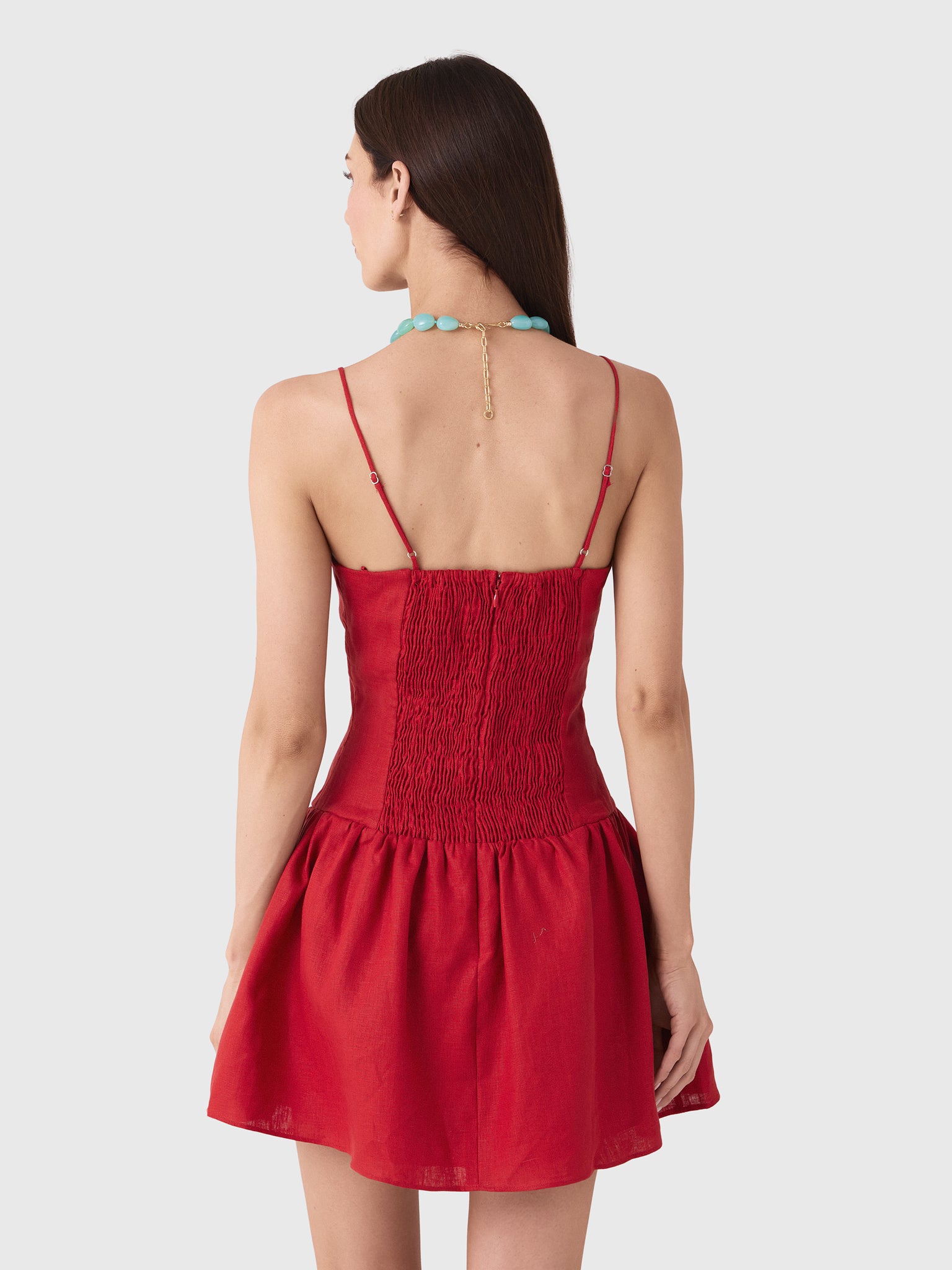 Faithfull The Brand Women's Uma Mini Dress - Saint Bernard