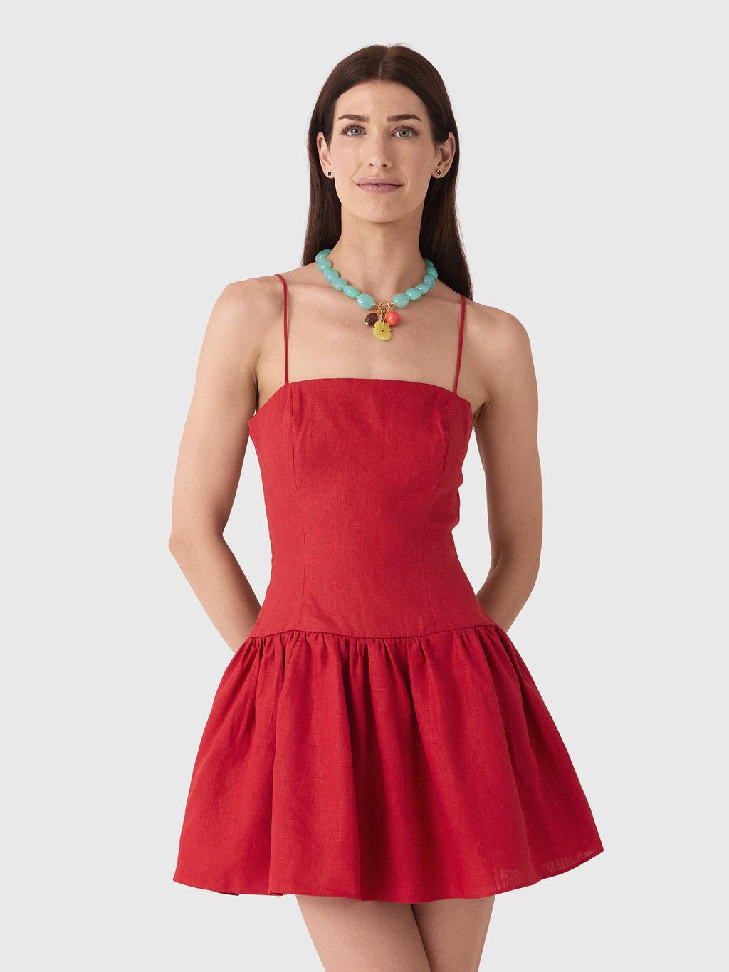Faithfull The Brand Women's Uma Mini Dress - Saint Bernard