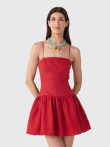 Faithfull The Brand Women's Uma Mini Dress - Saint Bernard