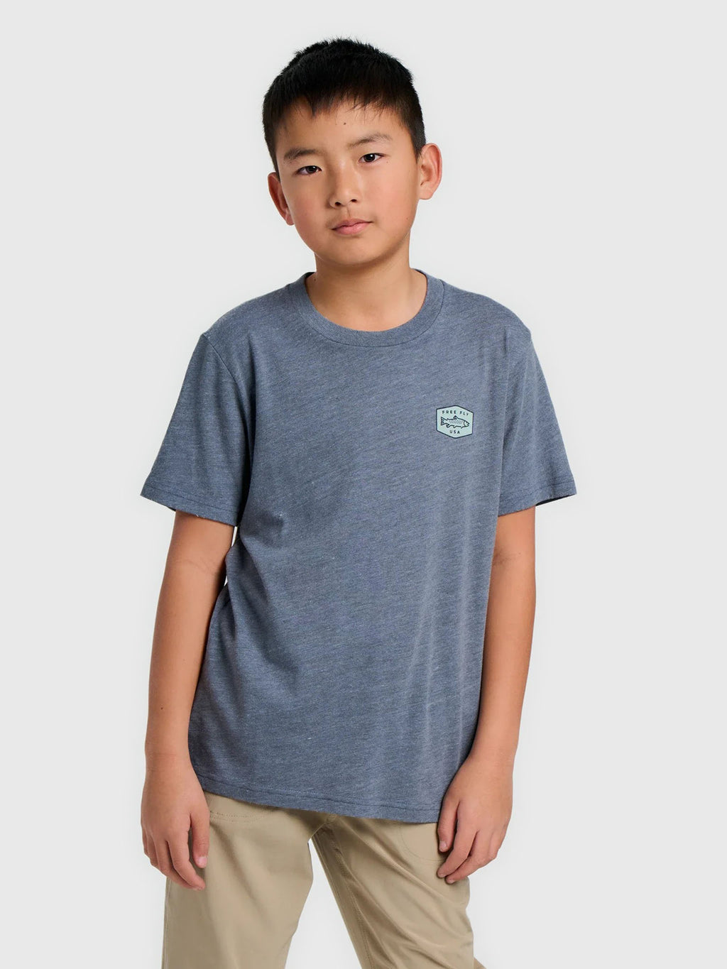 Free Fly Boys' Freshwater Tee - Saint Bernard
