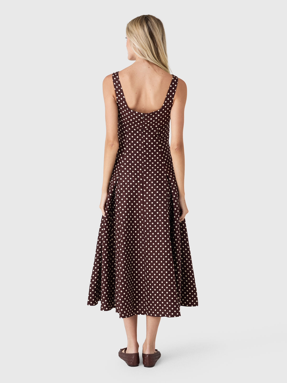 Faithfull The Brand Women's Esme Midi Dress - Saint Bernard
