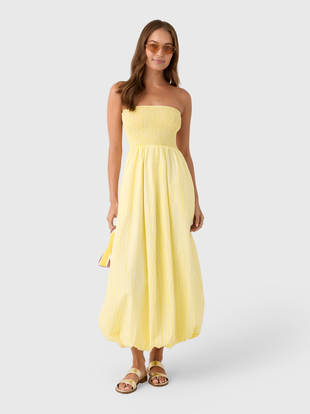 Faithfull The Brand Women's Lunaire Midi Dress - Saint Bernard