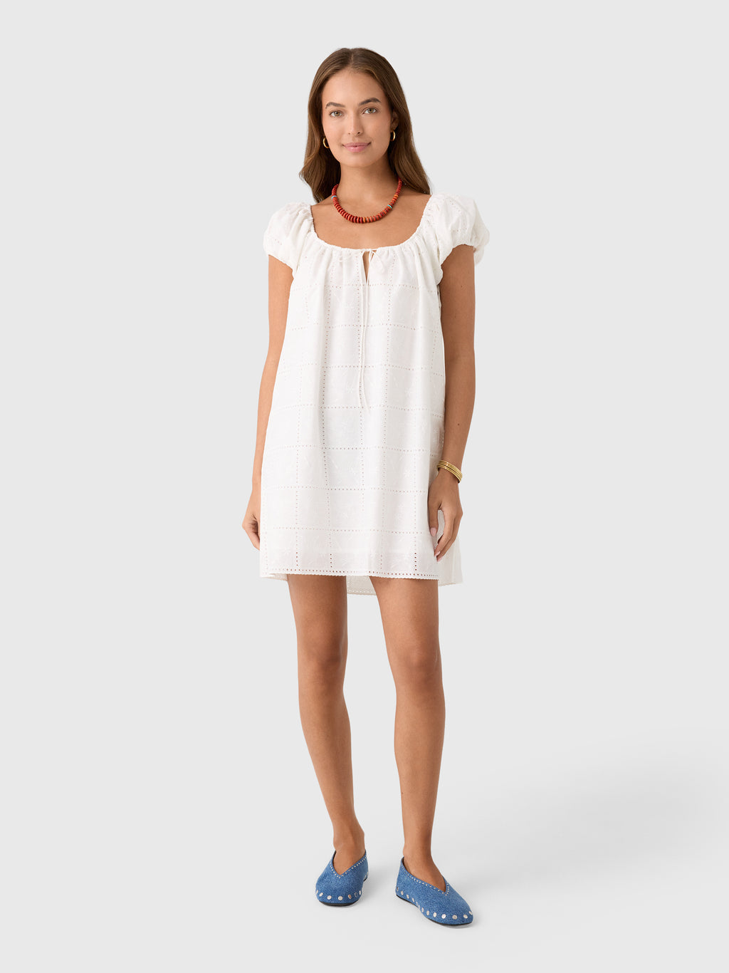 Faithfull The Brand Women's Serafina Mini Dress - Saint Bernard