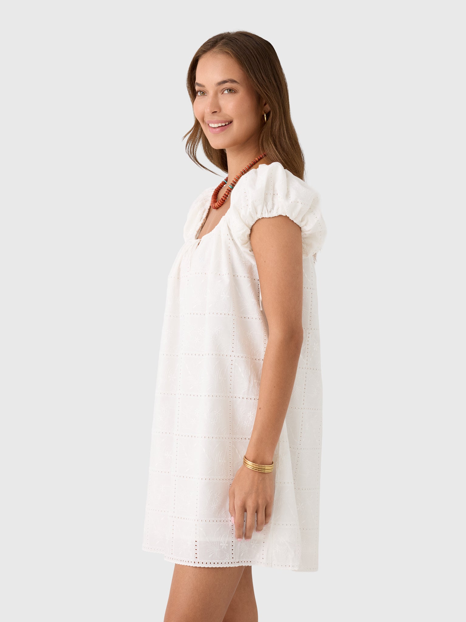 Faithfull The Brand Women's Serafina Mini Dress - Saint Bernard