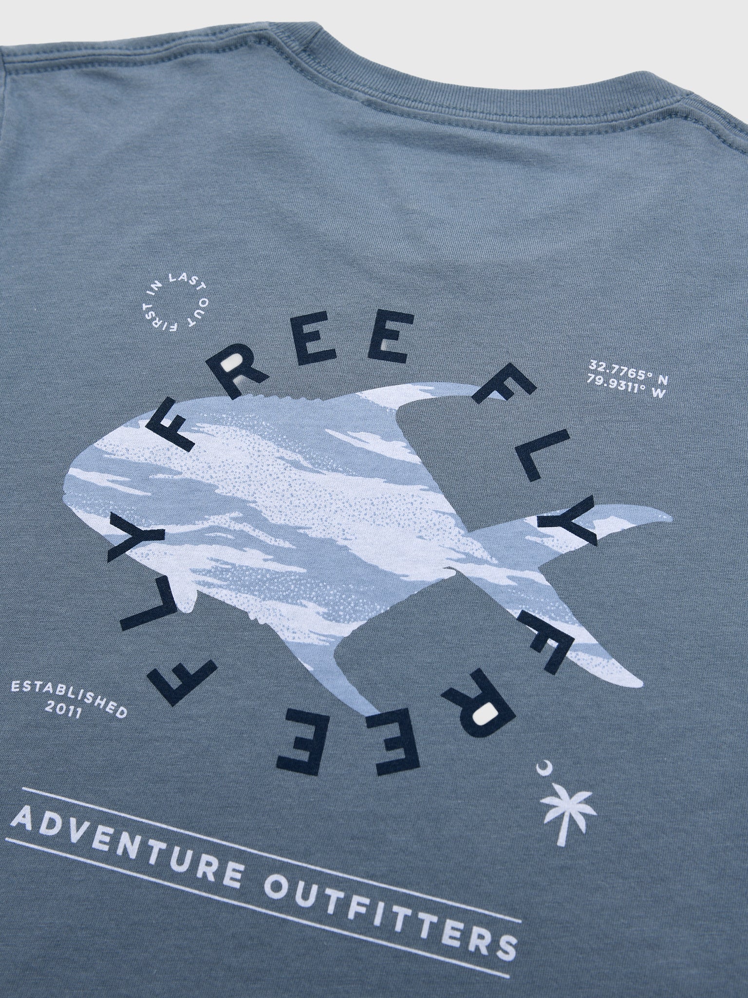 Free Fly Boys' Target Species Tee - Saint Bernard