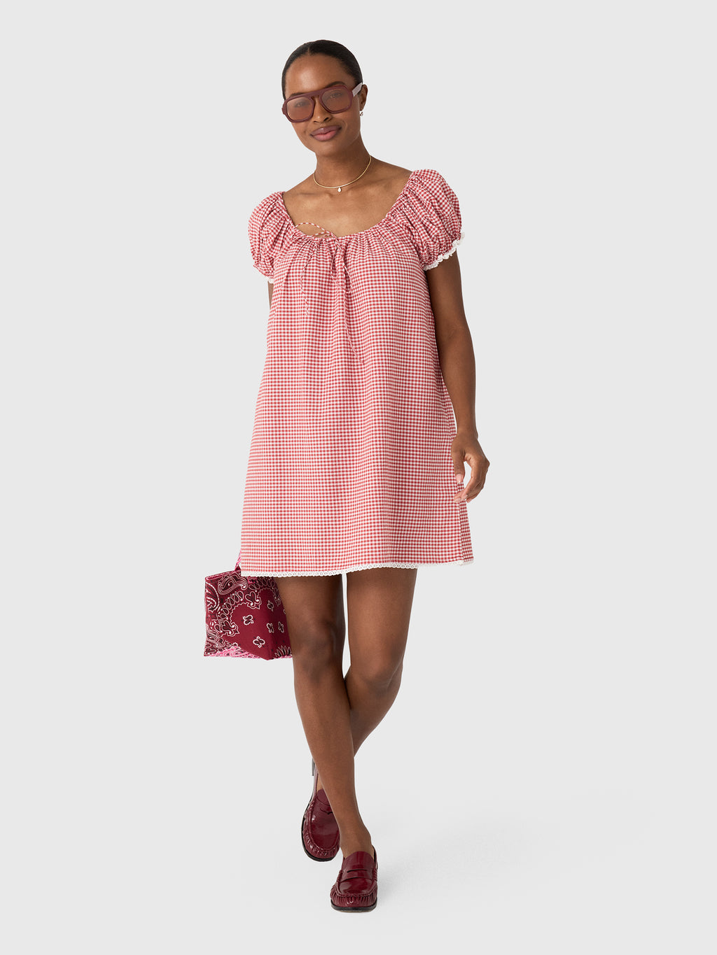 Faithfull The Brand Women's Areia Mini Dress - Saint Bernard