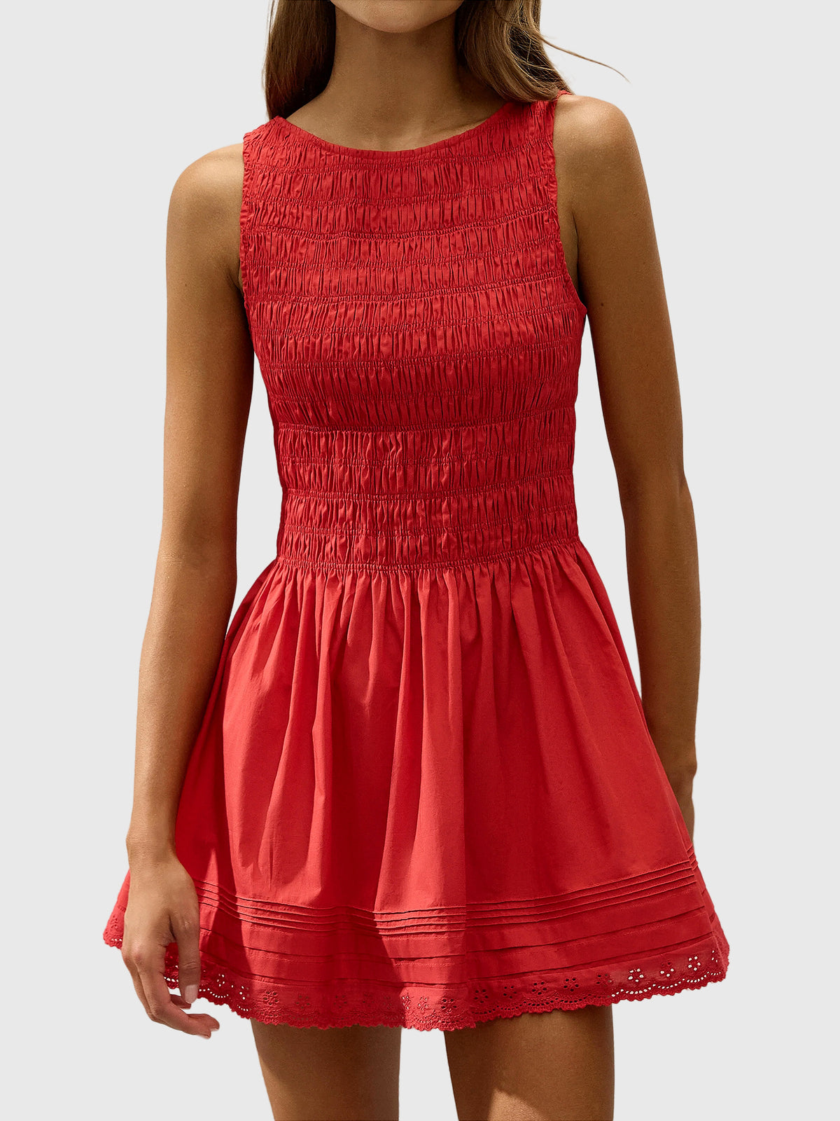 Faithfull The Brand Women's Carolina Mini Dress - Saint Bernard