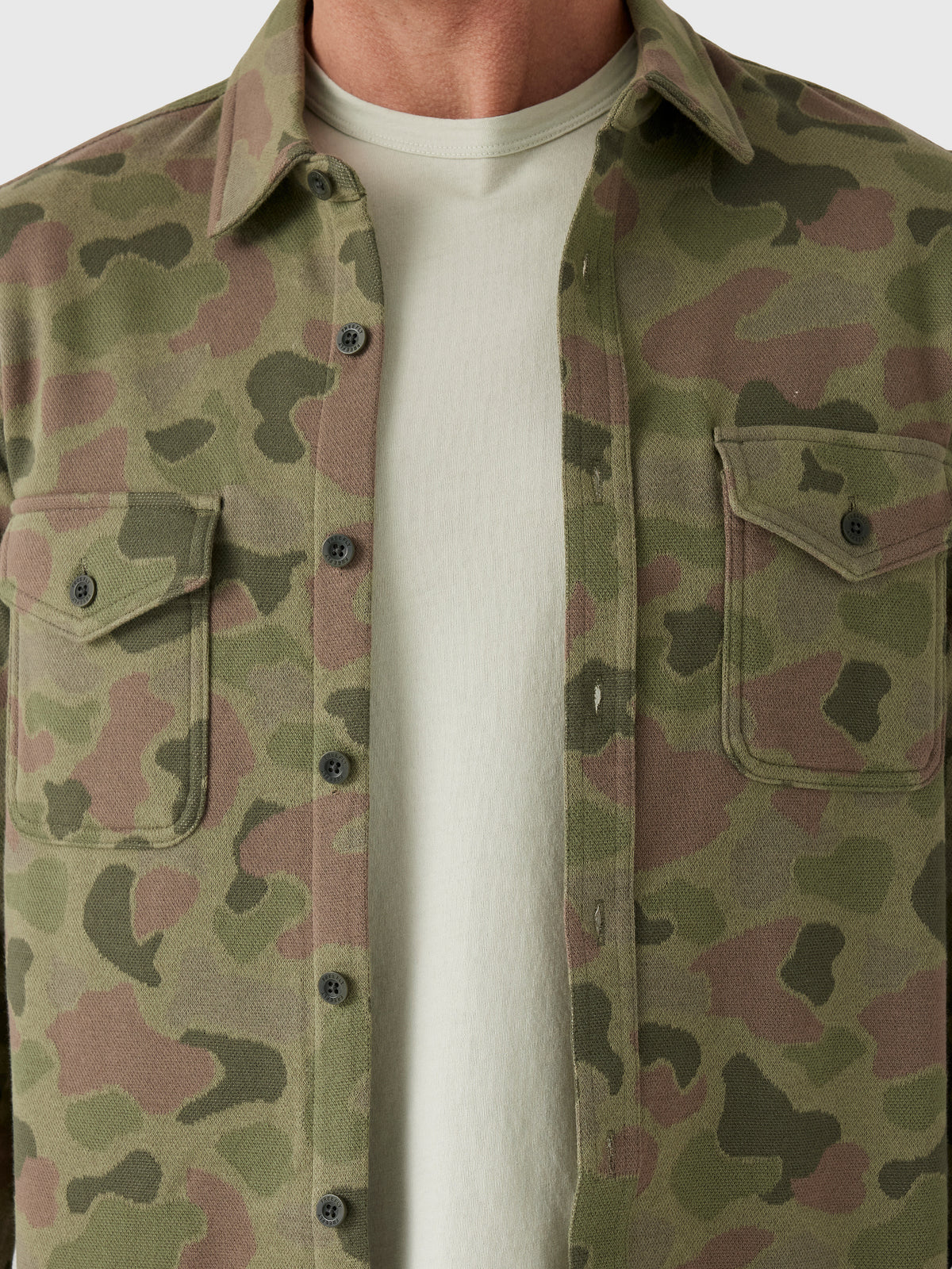 Free Fly Men's Gallatin Overshirt - Saint Bernard